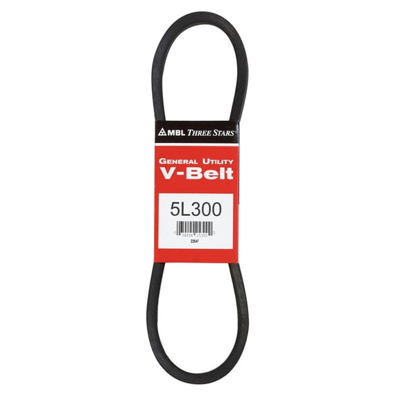 MBL Fractional Horsepower Replacement Belt 5L300 - Universal Fit - 21/32 In. x 30 In.