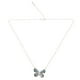 thumbnail image 2 of Mariposa en forma de collar colgante mujeres moda aleación diamantes de imitación collar accesorios de joyería, 2 of 8