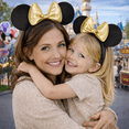 thumbnail image 2 of Disney Minnie Mouse Ears, Set of 2 Headbands for Mommy and Me, Matching for Adult and Little Girl Ages 2-7, 2 of 5