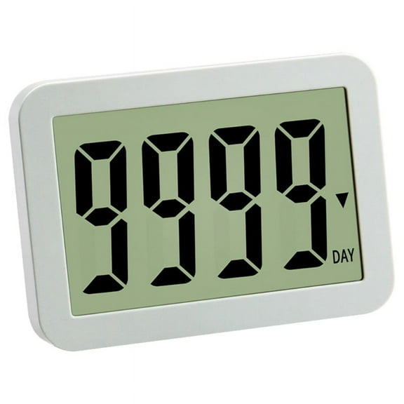 ZPAQI Digital 9999 Days Countdown Timer Multifunction Electronic Timer for Wedding