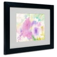 thumbnail image 3 of Trademark Fine Art "Purple Magic" Canvas Art by Sheila Golden, Wood Frame, 3 of 5