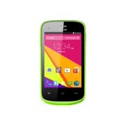 BLU Dash JR K - Smartphone - dual-SIM - RAM 256 MB - microSD slot - 3.5" - 320 x 480 pixels - rear camera 2 MP - front camera 0.3 MP - yellow