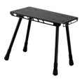 thumbnail image 3 of jinwen Camping Table Camp Stool Heavy Duty Portable Stool for Travel Concert Hiking Black, 3 of 9