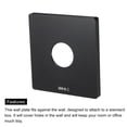 thumbnail image 4 of Grommet Wall Plate PC Decoration Wall Panel with 1.3 Inch Cable Through Black, 4 of 4