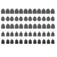 thumbnail image 2 of 60 Pcs Embouts de Réparation de Chaussures à Talons Hauts Remplacement de Bâtons, 2 of 3