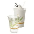 thumbnail image 3 of Dart Bare Eco-Forward RPET Cold Cups, 16 oz to 18 oz, Leaf Design, Clear, 50/Pack, 3 of 5