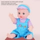 thumbnail image 5 of Dress Up Dolls Play House Simulation Dolls Soft Newborn Dolls With Clothes Children's Sleeping Dolls, 5 of 7