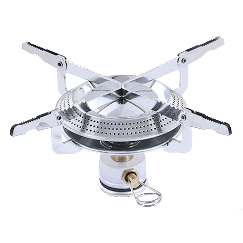 Portable Outdoor Picnic Camping Hiking Foldable Gas Stove Cookout Butane Burner 