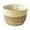 A, variant on Lksixu Basket Planters, Flower Pots Cover Storage Basket Plant Containers Hand Woven Basket Planter with Plastic Liners Straw Flower Pot for Indoor Outdoor Plant Flower Pots (3 size)