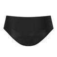 thumbnail image 4 of AOMPMSDX Women Plus Size High Waist Bikini Bottoms Swim Briefs Beach Shorts Ruched Bottom High Cut Swim Bottom Full Coverage Swimsuit Bottom Sports Yoga Shorts Swimbottom Black M, 4 of 5