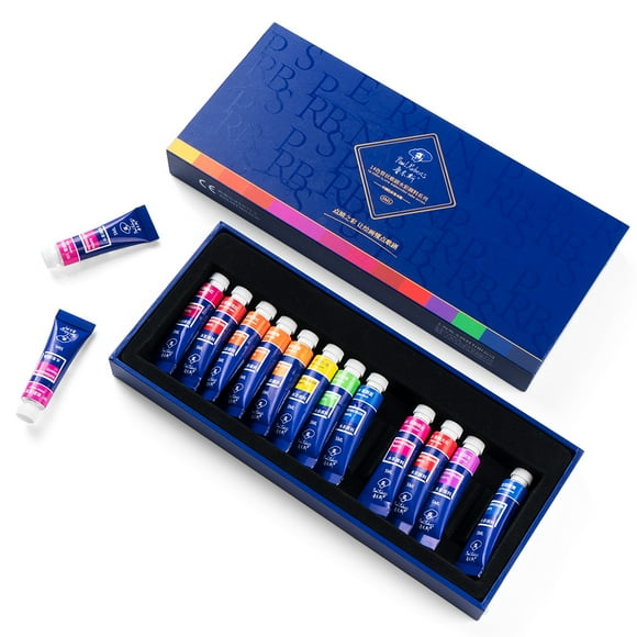 Paul Rubens Watercolor Paint Opera Series 14 Vibrant Colors Art Paint Set, 5ml Each Tube, Suitable for Watercolor Painting, Comic, Illustration, Decoration