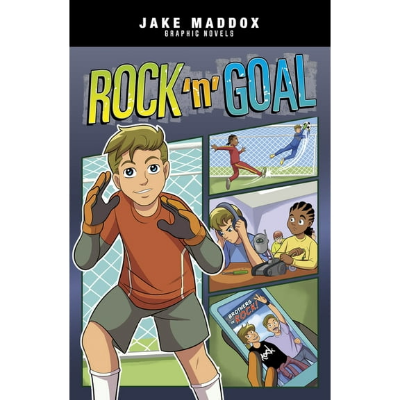 Jake Maddox Graphic Novels Rock 'n' Goal, (Paperback)