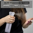 thumbnail image 6 of VIGOR PATH Continuous Spray Bottle for Hair – Fine Mist Mister for Hairstyling, Cleaning, Plants, Pets, Barbers, Salons, and Essential Oil Applications (200ml/6.7 oz) Clear, 6 of 7