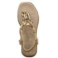 thumbnail image 4 of Sandalias para Mujer Zmexico 10953 beige 22.5, 4 of 6