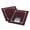 Burgundy, variant on Geographics Document/Certificate Cover 12-1/2"x9-3/4" 6/PK Navy 45332H