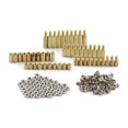 thumbnail image 1 of ZYAMY 150 piezas M3 Hex Latón Espaciador Separador Circuito Espaciador PCB Placa Tuerca Tornillos Surtido Kit Montaje Hardware Set 6+6 10+6 15+6 M3 Tuerca M3x6 Tornillo, 1 of 5