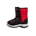 thumbnail image 2 of Rugged Bear Little Kids Boys Snow Boots This Lightweight Warm Boots Suitable for Cold Weather Winter Days, Black Red, 8, 2 of 5