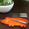 thumbnail image 3 of Oster Baldwyn 4 piece 4.5 inch Stainless Steel Steak Knife Set, 3 of 7