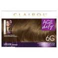 thumbnail image 3 of Clairol Age Defying Permanent Hair Dye Creme Tri Plex Formula Hair Color, 6G Light Golden Brown, 3 of 6