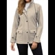 thumbnail image 1 of Chaqueta Impermeable para Mujer, Cortavientos con Capucha, Ideal para Senderismo, Viajes y Actividades Al Aire Libre. Albaricoque XXXL, 1 of 7