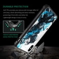 thumbnail image 5 of Compatible with iPhone Xs Max Case, Blue Ink Warrior Case for Men Woman, Anti-Scratch Soft TPU Shockproof Unique Protective Cover Pattern Design, 5 of 7