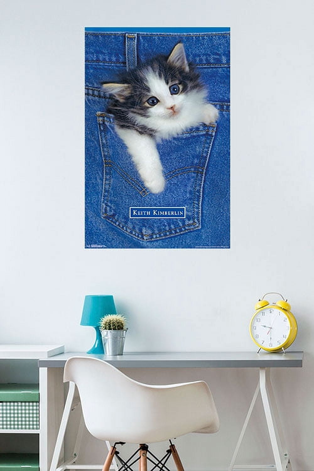 Keith Kimberlin - Kitten - Pocket Wall Poster, 22.375" x 34"