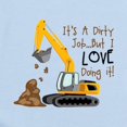 thumbnail image 2 of CafePress - Its Adirty Job... But I Love Doing It! Body Suit - Long Sleeve Cotton Baby Bodysuit, 2 of 4
