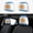 Argentina Flag, variant on 2 Pcs Haiti Flag Headrest Covers,Cute Funny Car Headrest Protector Seat Cover Accessories Universal Fit for Cars Truck SUV Van