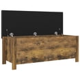 thumbnail image 2 of vidaXL Storage Box with Cushion Bench Organizer Living Room Hallway Entryway, 2 of 6