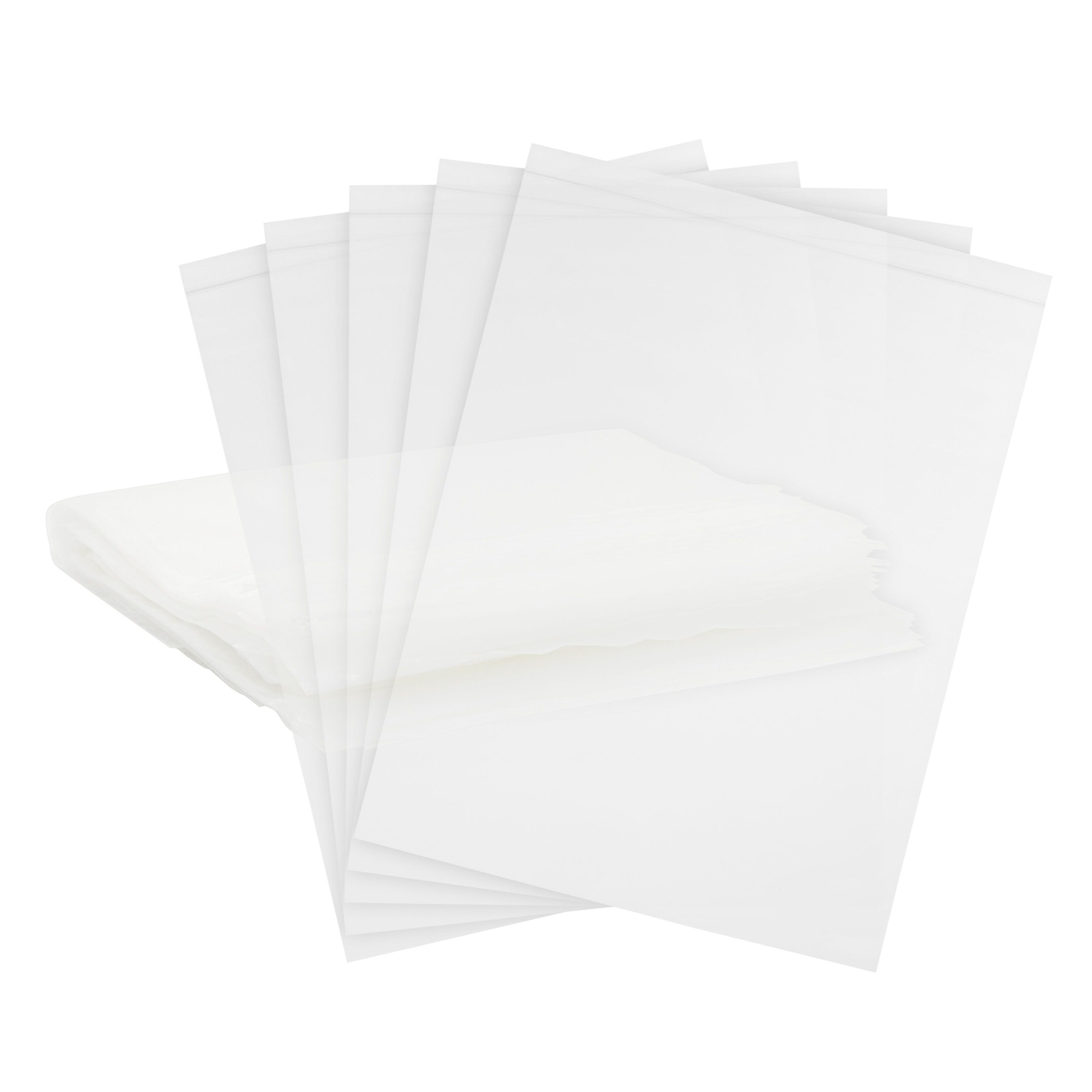 120 Pack Reusable 2 Gallon Plastic Bags for Food Storage, Freezer, Home  Organization,17x13 in - Walmart.com