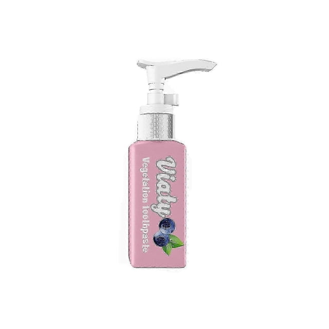 Jaysuing Soda Bright White Teeth Press Toothpaste Passion Fruit Blueberry Fruit Flavor Oral Cleaning - Blueberry 30Ml Bags