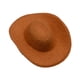 thumbnail image 4 of Accesorio de sombrero de vaquero en miniatura a escala 1/6 para muñecas, tocado estilo western para uso creativo. Marrón, 4 of 9