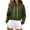 Army Green, variant on Hoodies for Women Loose Casual Sports Long Sleeve Pullover Sweatshirt with Drawstring Hem Winter Fashion Pocket Top