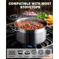 thumbnail image 5 of Cooks Standard Professional 9 Quart Stainless Steel Stock Pot, Dutch Oven Pot with Lid, Stockpot with Lid for Pasta, Soup, Spaghetti, Oven Safe, Dishwasher Safe, Cookware for Canning, Simmer, 5 of 8