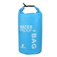 thumbnail image 2 of Almencla Waterproof Stuff Sack Storage Pouch for Kayaking Camping Rafting Floating Swimming Surfing - Various Colors & Sizes , Blue, 10L, 2 of 8