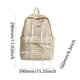 thumbnail image 3 of Mochila A Cuadros Hugtrwg Informal para Mujer Beige, 3 of 3