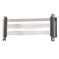 thumbnail image 1 of PCIe 5.0 16X Riser Cable, 128GB S Gen5 GPU Extension Cable with 30 AWG Shielded Wires for RTX4090 5090 RX7900XTX PC ITX Water Cooling Systems, 1 of 7
