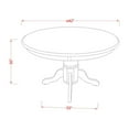 thumbnail image 4 of Dining Table Set - Round Kitchen Table with Chairs - Modern Home Furniture, 4 of 5