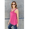thumbnail image 4 of Basic Bae Lace Detail V-Neck Cutout Cami Women’s Stylish Trendy Lightweight Summer Top, 4 of 11