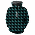 thumbnail image 3 of Sudadera con capucha con estampado 3D de cuadrados coloridos para hombre, sudadera con patrón geométrico, sudaderas casuales de moda, jersey de gran tamaño, mangas largas, 3 of 5