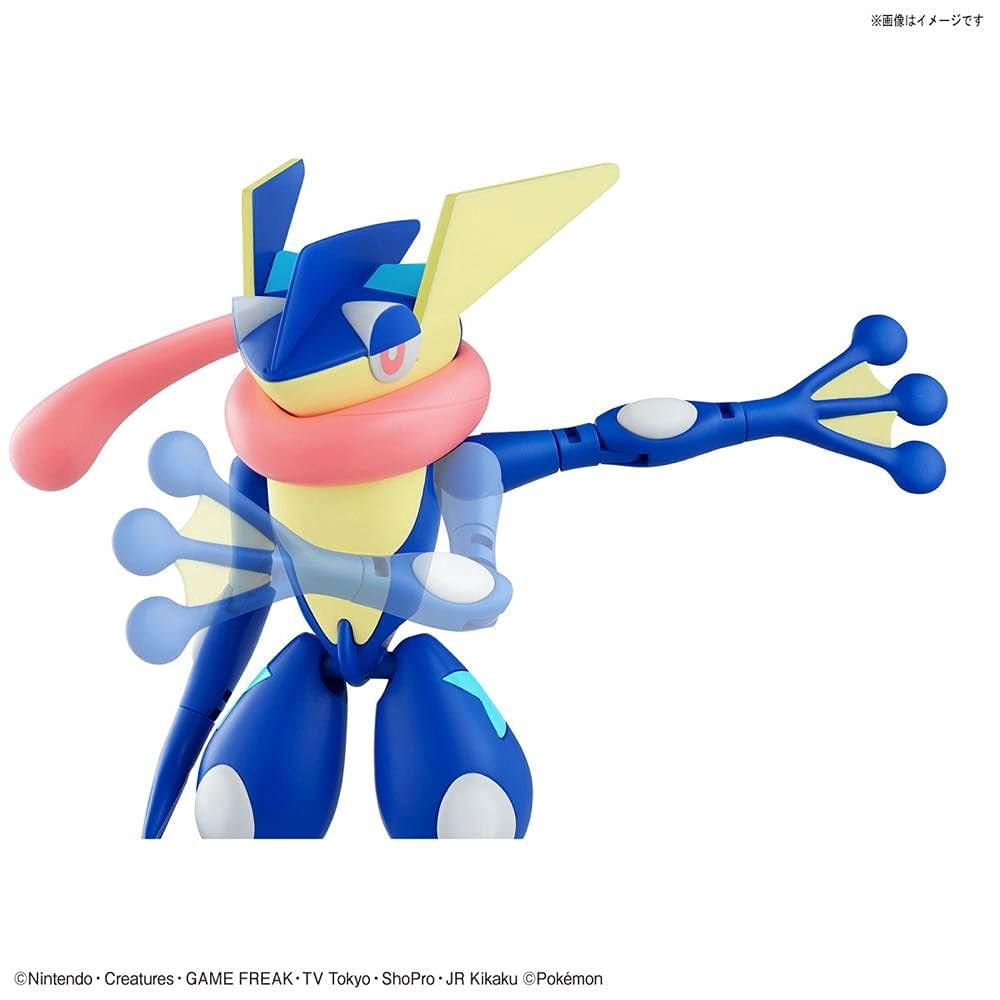Bandai Greninja Spirits Pokemon Age 8-11 Action Figure, Plastic Multicolor (9")