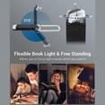 thumbnail image 2 of Mistaha Portable Foldable USB Mini Clip-on Reading Light in White for Eye Protection, Compact Design Book Light., 2 of 6
