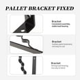 thumbnail image 3 of Miangastore Shelf Bracket Iron 2Pcs 8.45X5.31X0.79In, 3 of 8