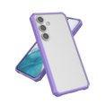 thumbnail image 4 of Compatible with Samsung Galaxy S24 Case Clear, Luxury Transparent Bling Soft TPU Women Girls Shockproof Protective Anti-Scratch Anti-Yellowing Phone Case Designed for S24, Lightpurple, 4 of 6