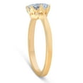 thumbnail image 2 of Pompeii 1 Ct Cushion Diamond Solitaire Engagement Ring 14k Yellow Gold (G/H,VS), 2 of 4
