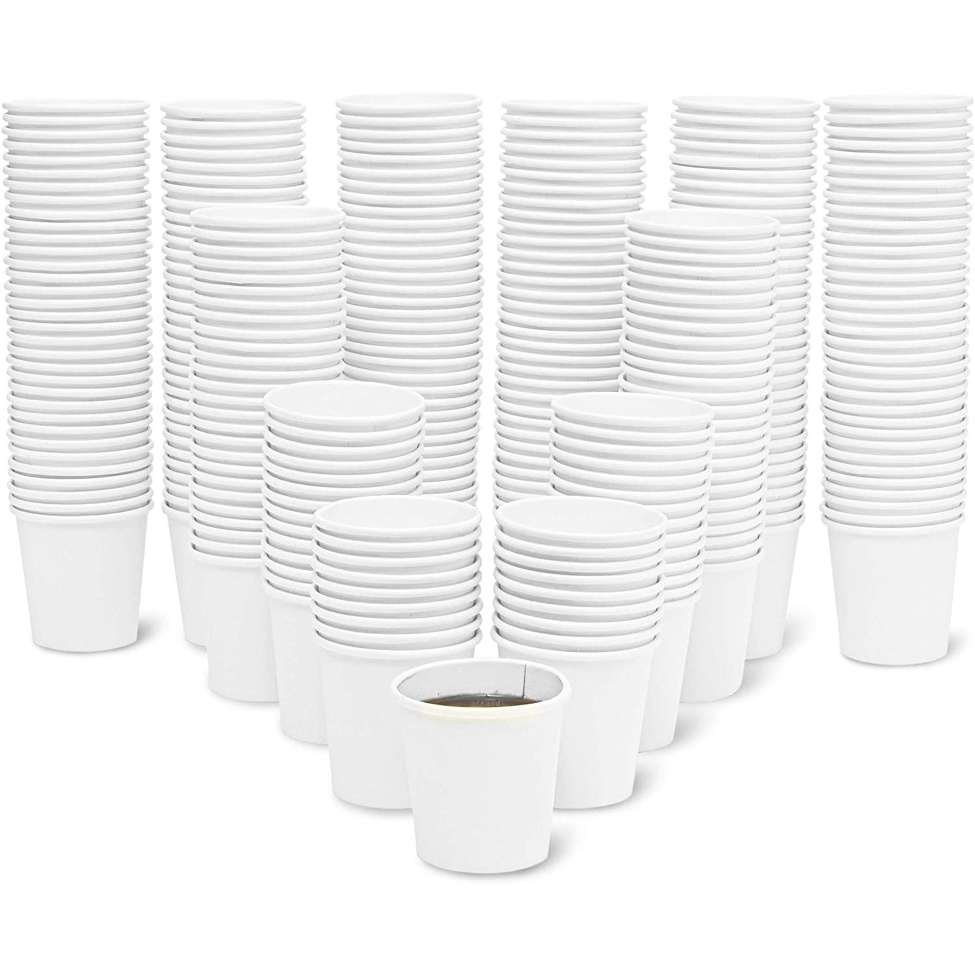 300Count 4oz Paper Cup, Insulated Cups for Cold & Hot Drink, Small