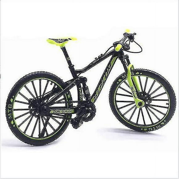 Downhill Mountain Bike Black And Green-bike Model - Ya-QIUPING