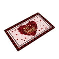 thumbnail image 2 of ToyKingdee Valentine's Day Kitchen Rugs Non-Slip Absorbent Home Kitchen Rugs And Door Mats Love Heart Decorative Kitchen Floor Mat, 2 of 7