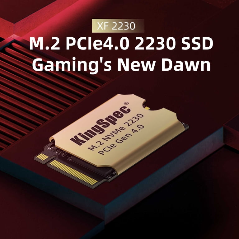 KingSpec XF 1TB M.2 2230 SSD PCIe 4.0, 5000MB/s Read Copper