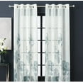 thumbnail image 1 of hometrends Floral Sheer Panel, 1 of 1